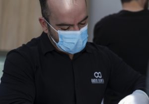 Dental plaque, ODS dentist during treatment, 1-4